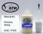 Preview: Mitsubishi, Windsor White, W30 / PW5: 20ml Lackstift, von ATW Autoteile West.